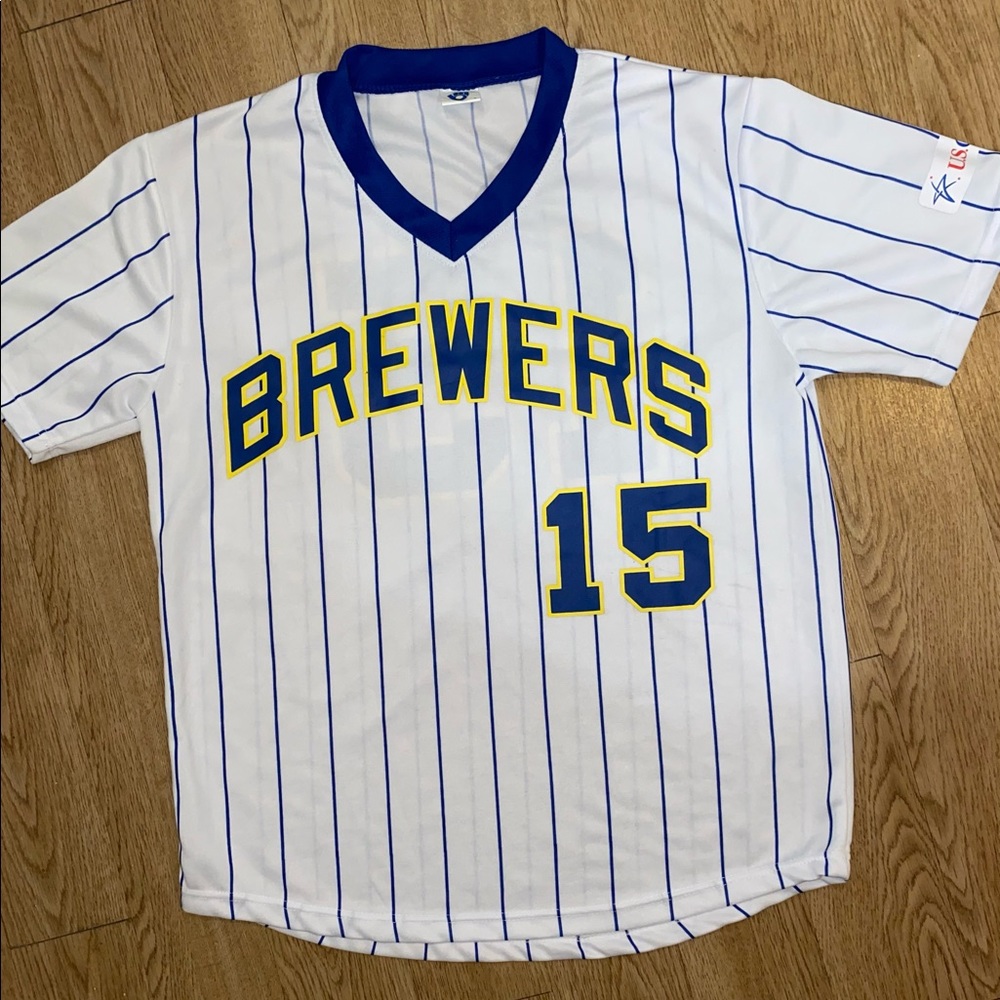 Milwaukee Brewers Jersey shirt #15